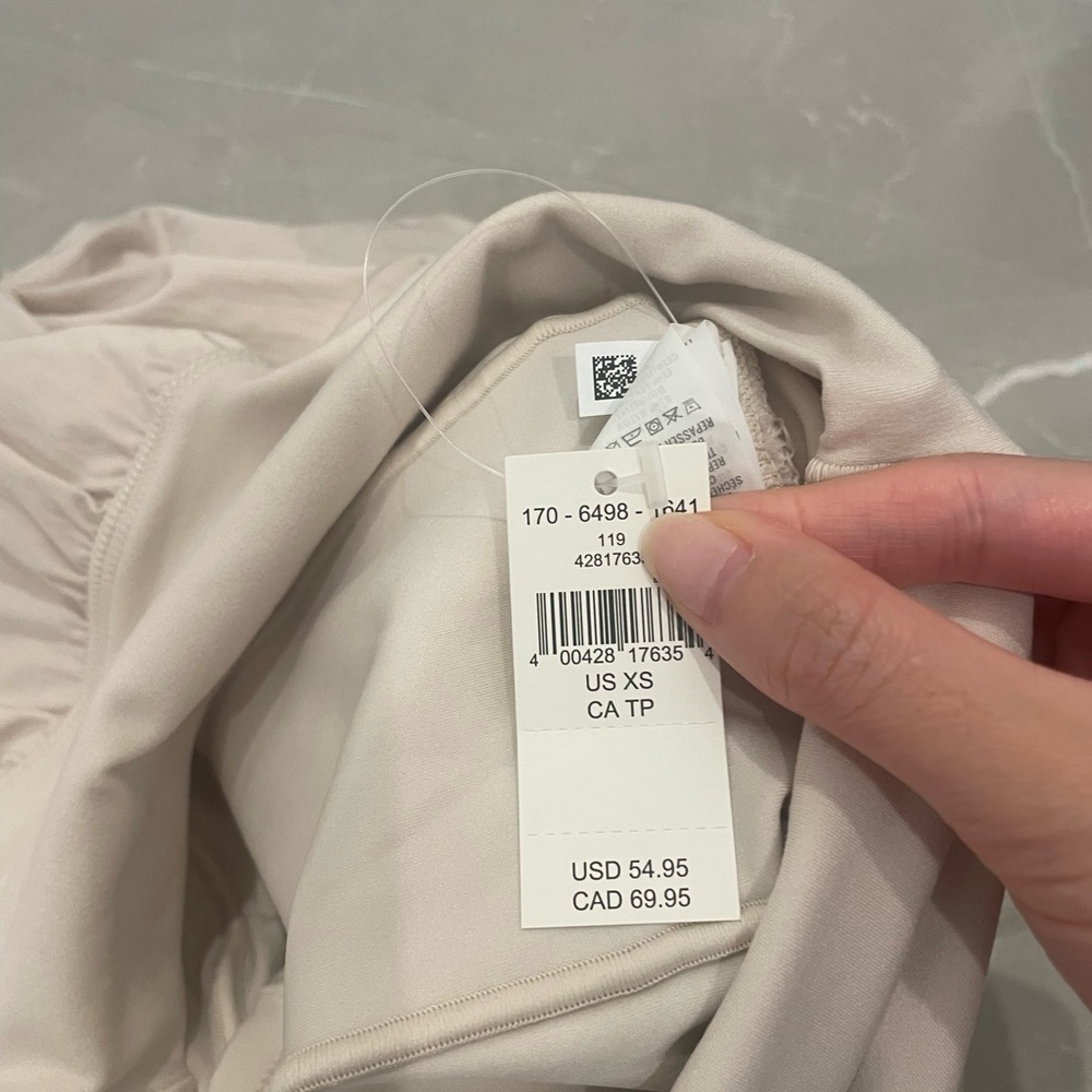 NWT Aerie Real Me Bubble Skirt Cake Batter XS - Picture 5 of 5